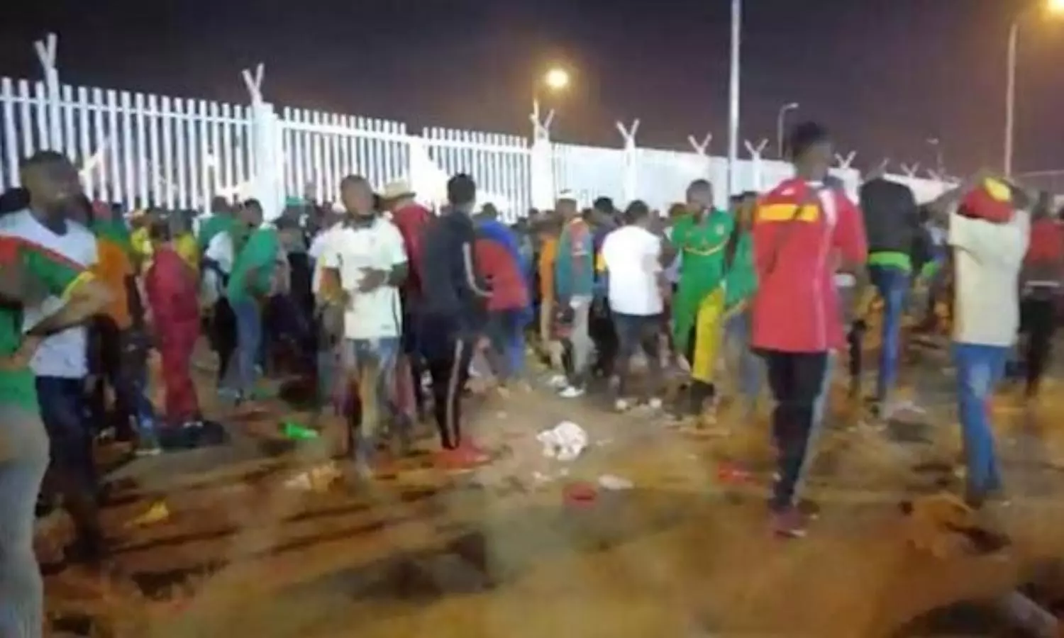 Eight dead, fifty injured in stampede at Cameroon AFCON match