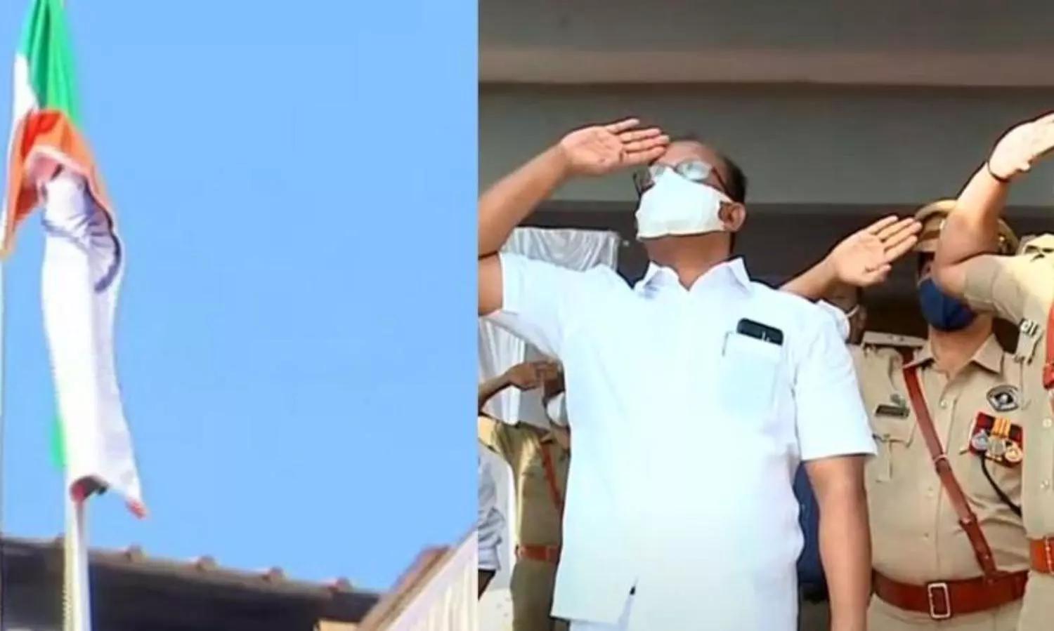 Kerala minister unfurling national flag upturned gathers flak