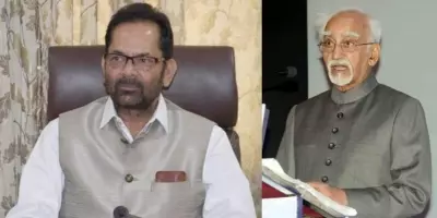Mukhtar Abbas Naqvi attacks Hamid Ansari over his remarks on Democracy