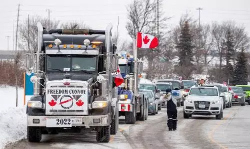 Canadian PM, family moved to safe location after vaccine-mandate protests