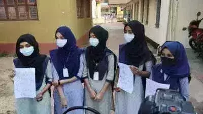 Karnataka hijab row: BJP MLA asks students to not enter college with hijab