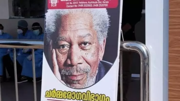Kerala hospital apologises for using Morgan Freemans face in skin treatment ad