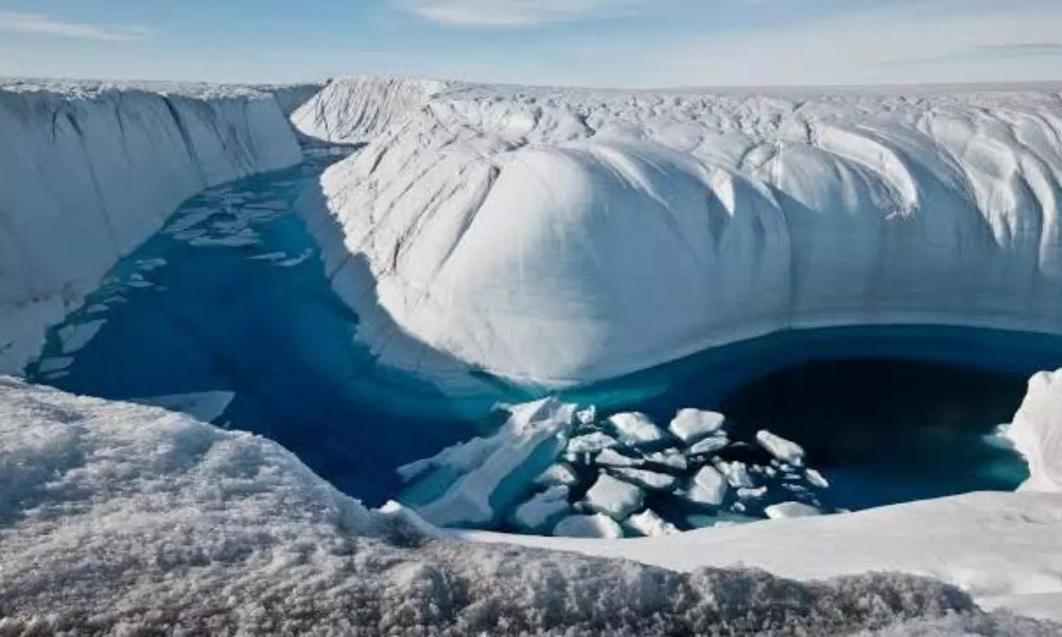 Greenlands ice sheet has lost enough water in 20 years to submerge entire US: Study
