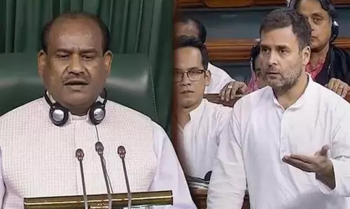 Irritated Lok Sabha Speaker asks Rahul Gandhi who you are to grant permission?