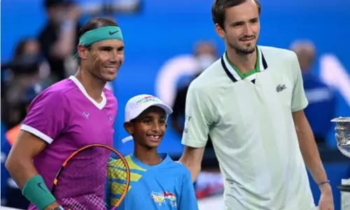You will spot a Malayalee everywhere, even among Nadal and Medvedev