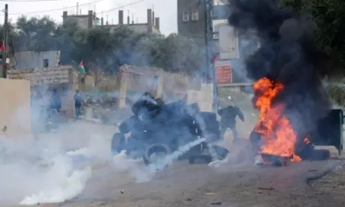 At least 159 Palastinians injured in West Bank during clashes with Israel soldiers