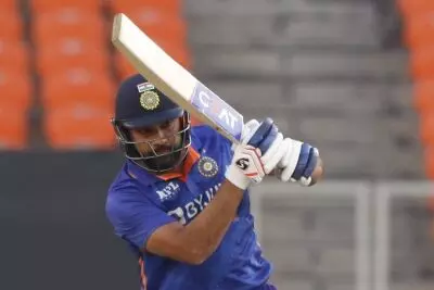 IND v WI 1st ODI: India wins by six wickets to be 1-0 up in three-match series