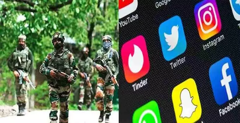 FB, Insta blocks handles of Indian Armys Chinar Corps, no reason given