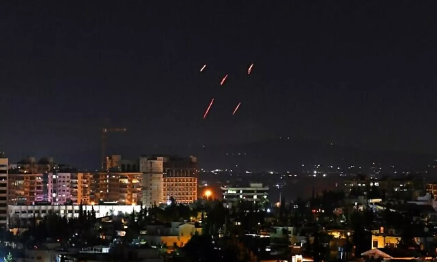 Israel retaliates after Syrian anti-aircraft fire