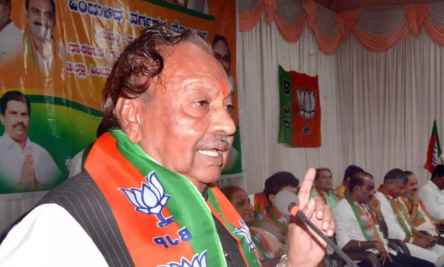 Saffron flag may become national flag sometime in future, claims Karnataka BJP leader