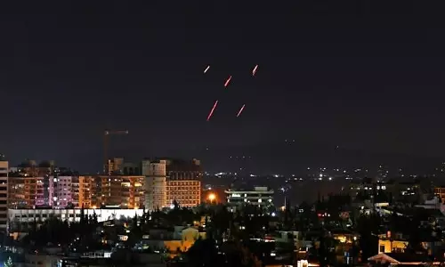 Israel retaliates after Syrian anti-aircraft fire