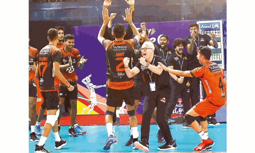 PVL : Hyderabad clean sweeps Chennai for bonus point win