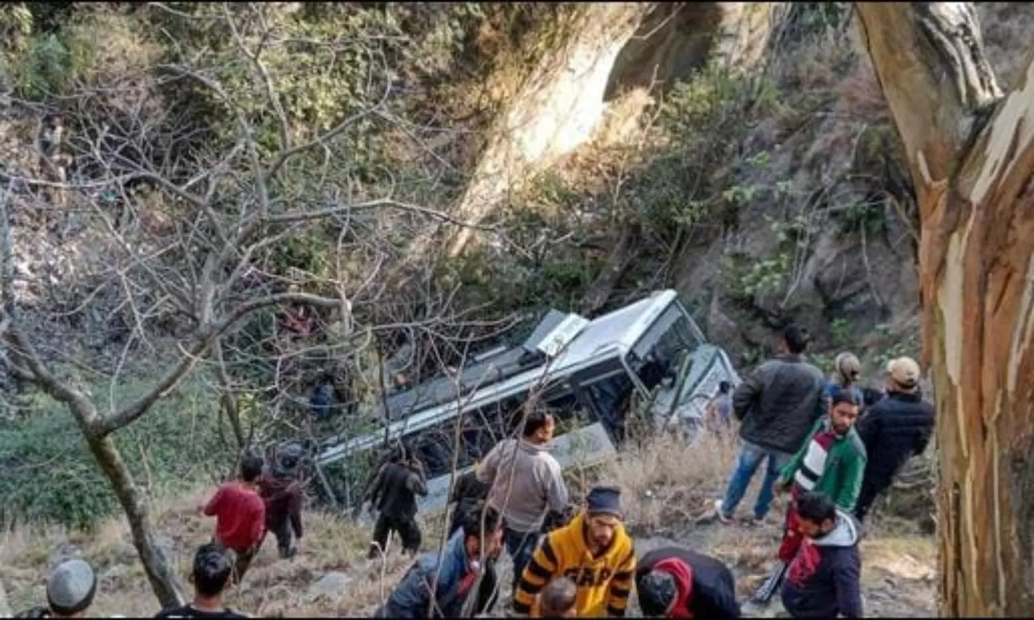 33 injured as bus falls into a gorge in Himachal Pradesh