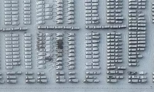 Latest satellite images show massive Russian military buildup near Ukraine