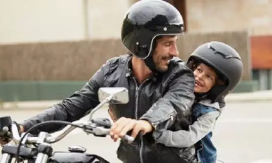 Harness, crash helmet, speed below 40 kmph made mandatory for carrying child on bikes
