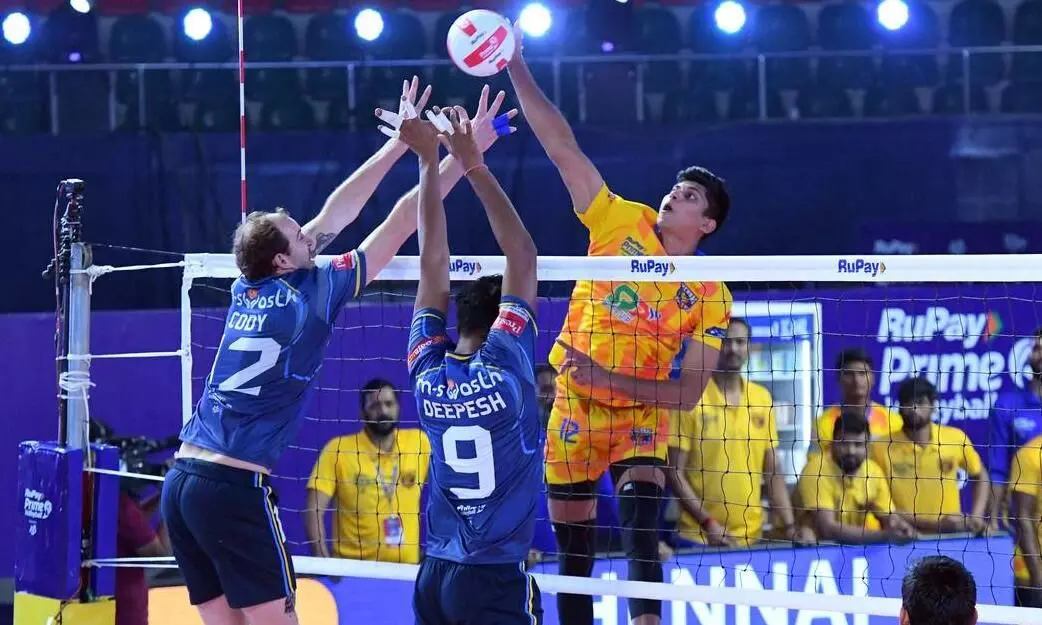 PVL: Calicut wins Kerala derby to stay in contention
