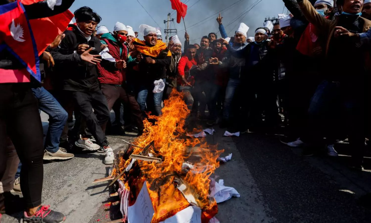 Nepal: Civilians take streets opposing US-funded programme