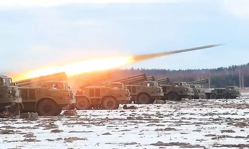 Russia begins full-scale  invasion in Ukraine, authorities ask people to hide to avoid missiles