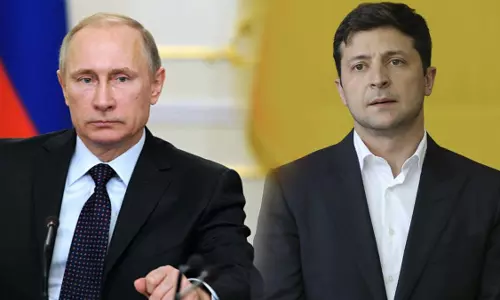 Russia invades Ukraine; unusual military action