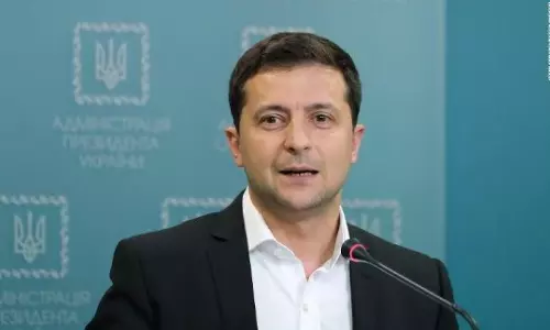 Zelensky says his forces are strengthening in Russias Kursk