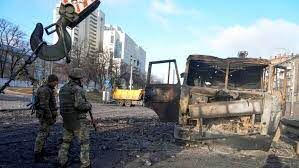 Russian forces enter Ukraines second-largest city