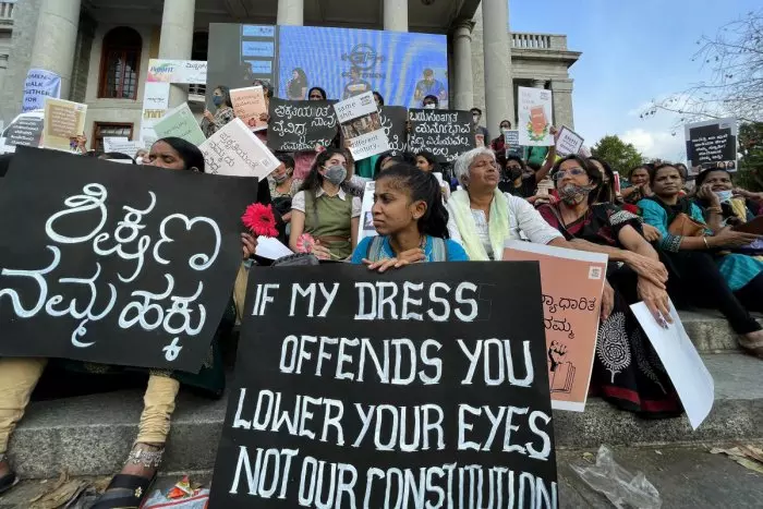 Women gather in Bengaluru to protect their fundamental rights