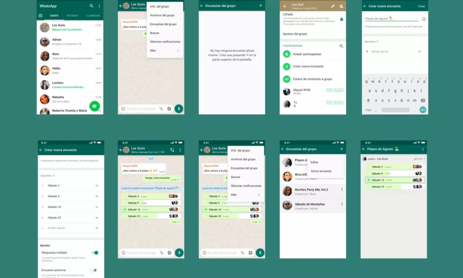 WhatsApp for IOS working on poll feature for group chats