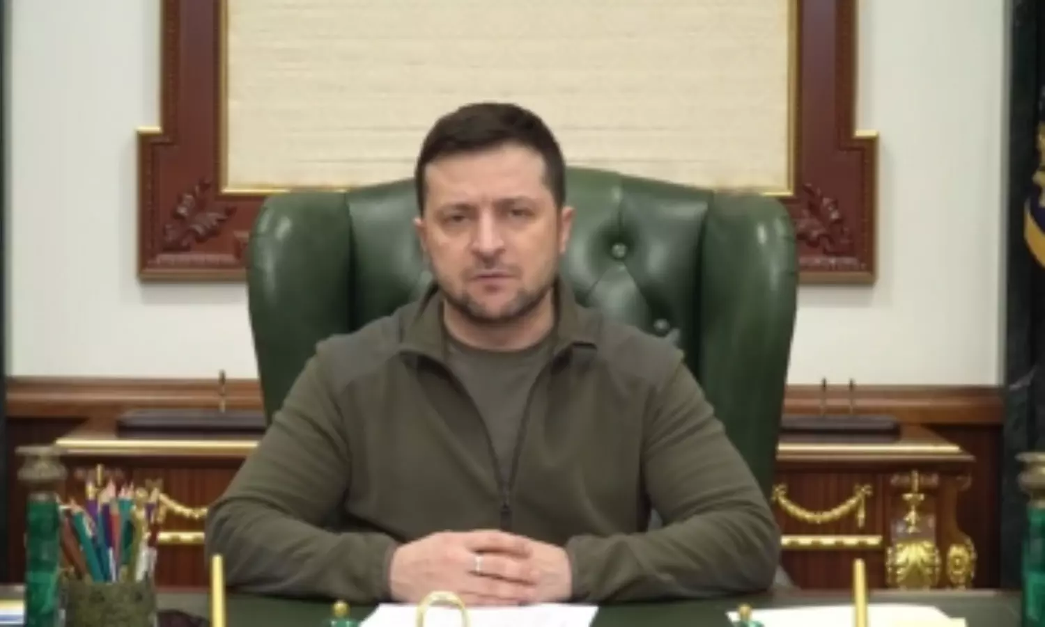 Zelensky confirms hes in Kiev, not hiding