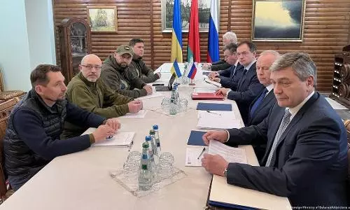 Ukraine, Russia disagrees on outcome of the third round of talks in Belarus