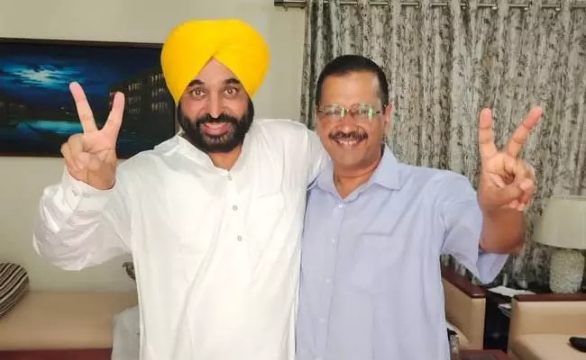 AAP set to clean sweep, leads on 92 seats