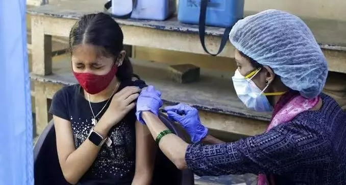 India to begin Covid vaccination for 12-14 age group from Wednesday