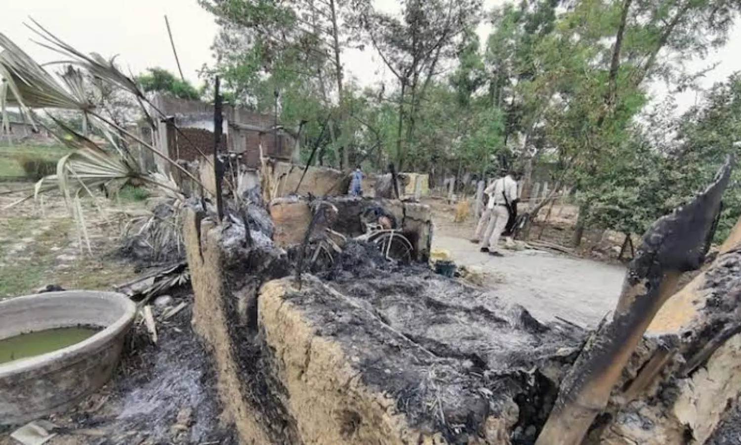 Autopsy report reveals Birbhum arson victims were thrashed before being burnt alive