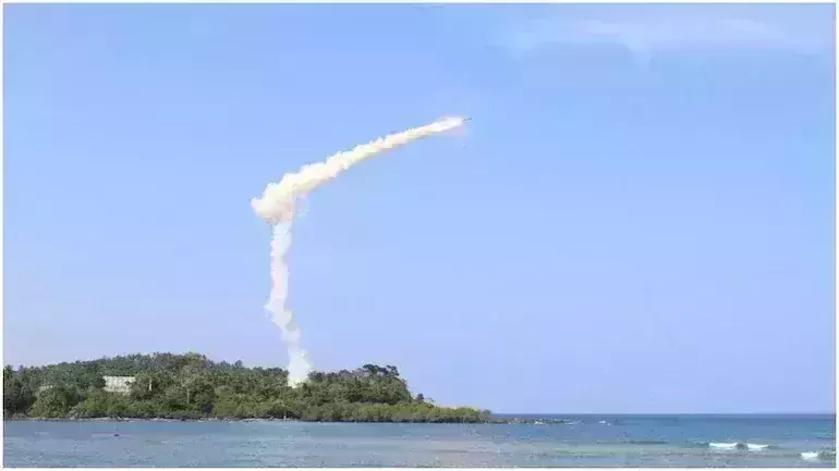 India successfully test fires BrahMos cruise missile