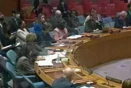 India abstains from voting on Russian resolution in UN