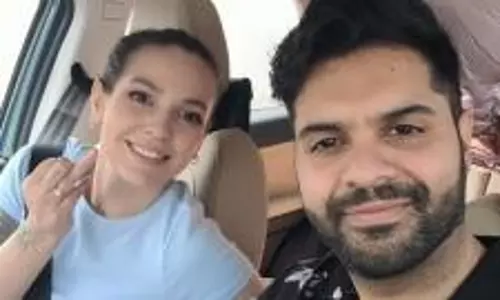 Two loves young dream united in India in times of Ukrainian war