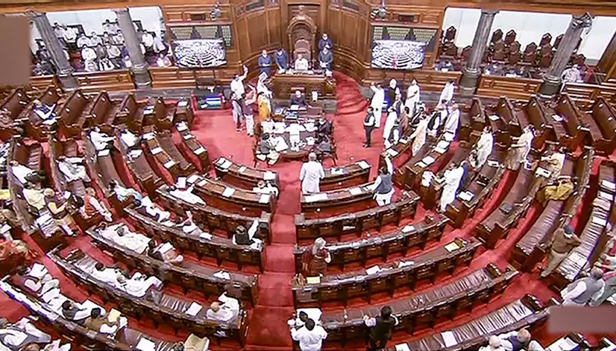 Rajya Sabha adjourned indefinitely a day ahead of schedule