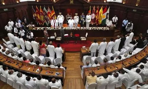 Sri Lankan Cabinet Ministers except PM Mahinda Rajapaksa resign amid economic crisis