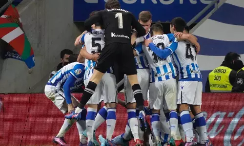 La Liga: Late penalty gives Real Sociedad 1-0 win over Espanyol
