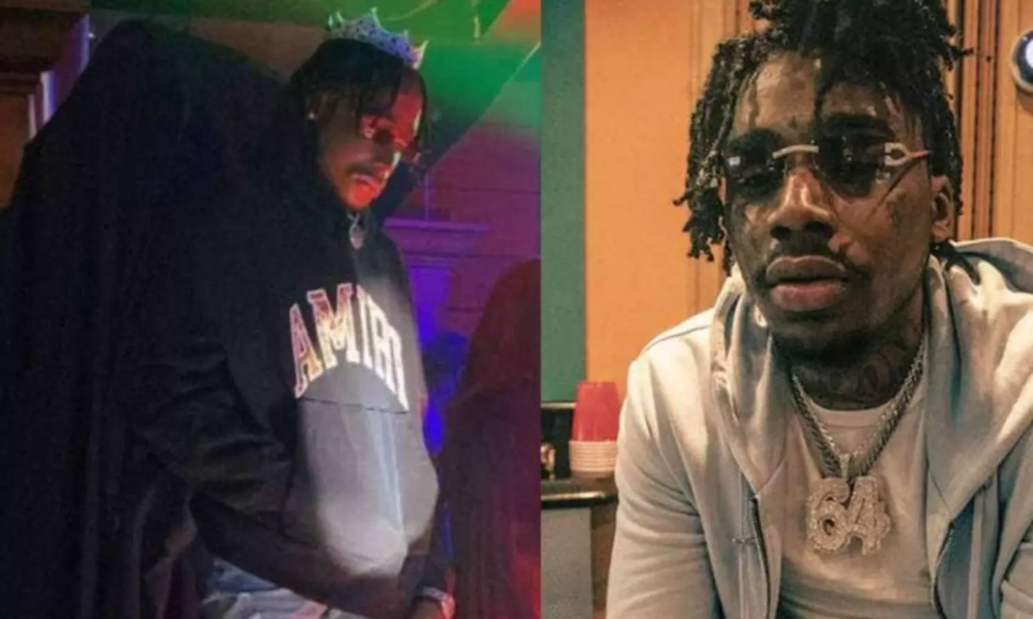 People at a nightclub danced around slain American rappers propped up body