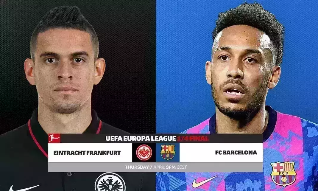 Barca to face Eintracht in Europa League quarterfinal 1st leg