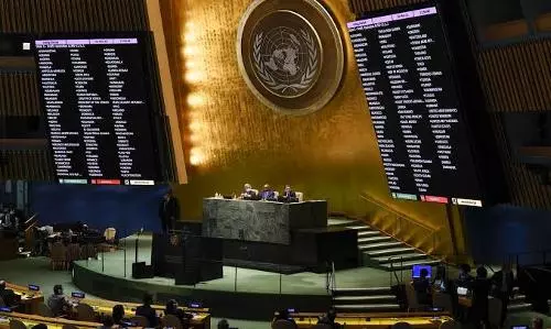 UN Assembly suspends Russia from human rights council