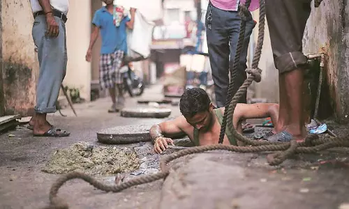 The scavengers in Swachh Bharat