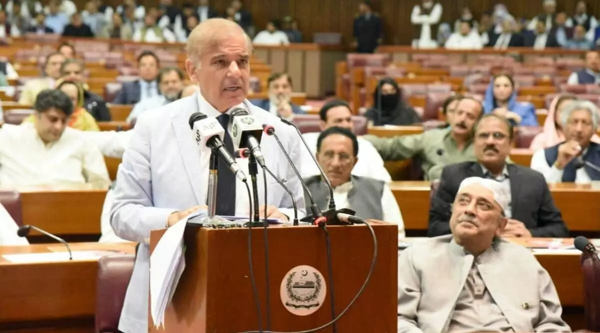 Kashmir issue crops up in new Pak PMs speech in Parliament
