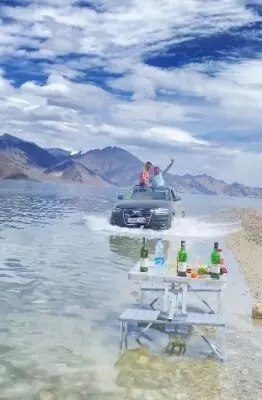 Shameful: Tourists vandalisation of Pangong lake angers Ladakhis