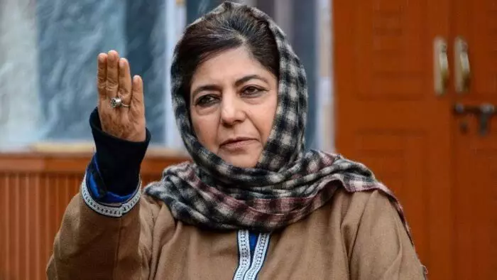 PDP chief Mehbooba Mufti claims she is under house arrest in J&K