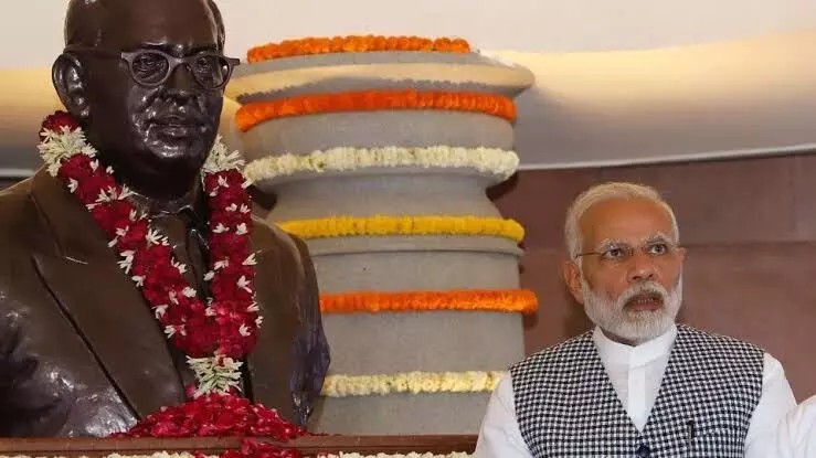 PM Modi pays tribute to Ambedkar, hails his contributions to nations progress