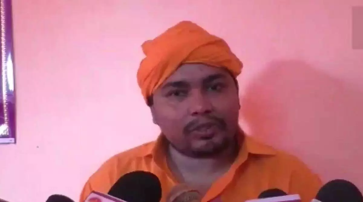 UP mahant arrested over hate speech, rape threat UP mahant arrested over hate speech, rape threat