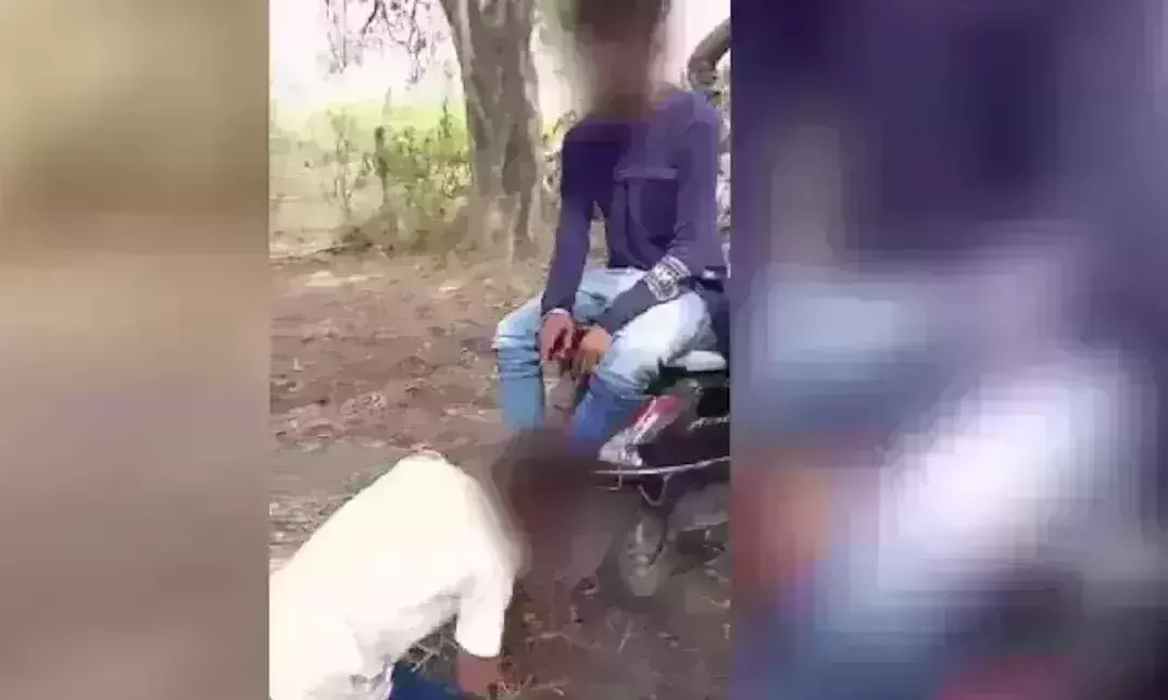 UP upper-caste men forcing Dalit boy to lick feet caught on camera