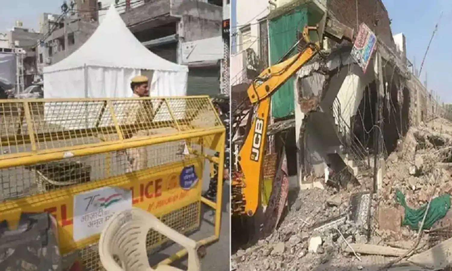 Desperate calls of occupants ignored;  woeful scenes during Jahangirpuri demolitions