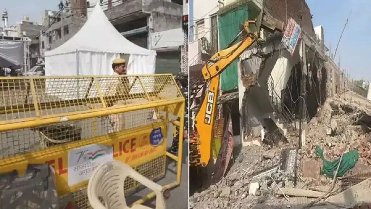 Desperate calls of occupants ignored;  woeful scenes during Jahangirpuri demolitions